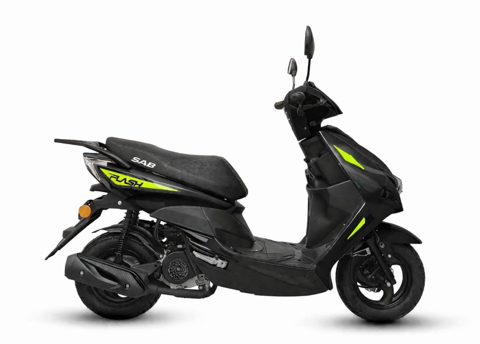 SAB FLASH 50 — Scuter motor pe benzină, Fără Permis, 25 KM/H, Omologat RAR