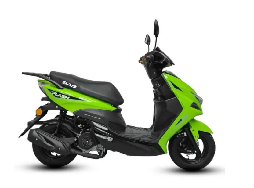 SAB FLASH 50 — Scuter motor pe benzină, Fără Permis, 25 KM/H, Omologat RAR